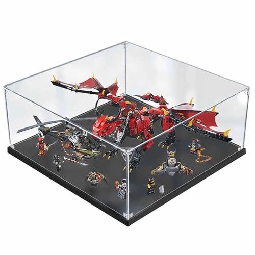 Acrylic Dustproof Transparent Custom Display Case - 50x50x20cm 2mm