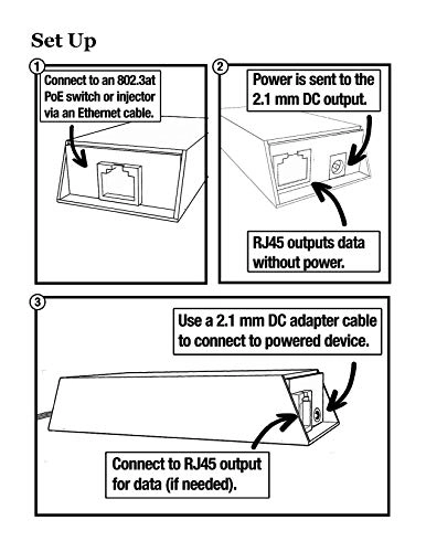 GAT-5V20W - 44-56 Volts 20 watts IEEE 802.3at 10/100/1000 25 Watts