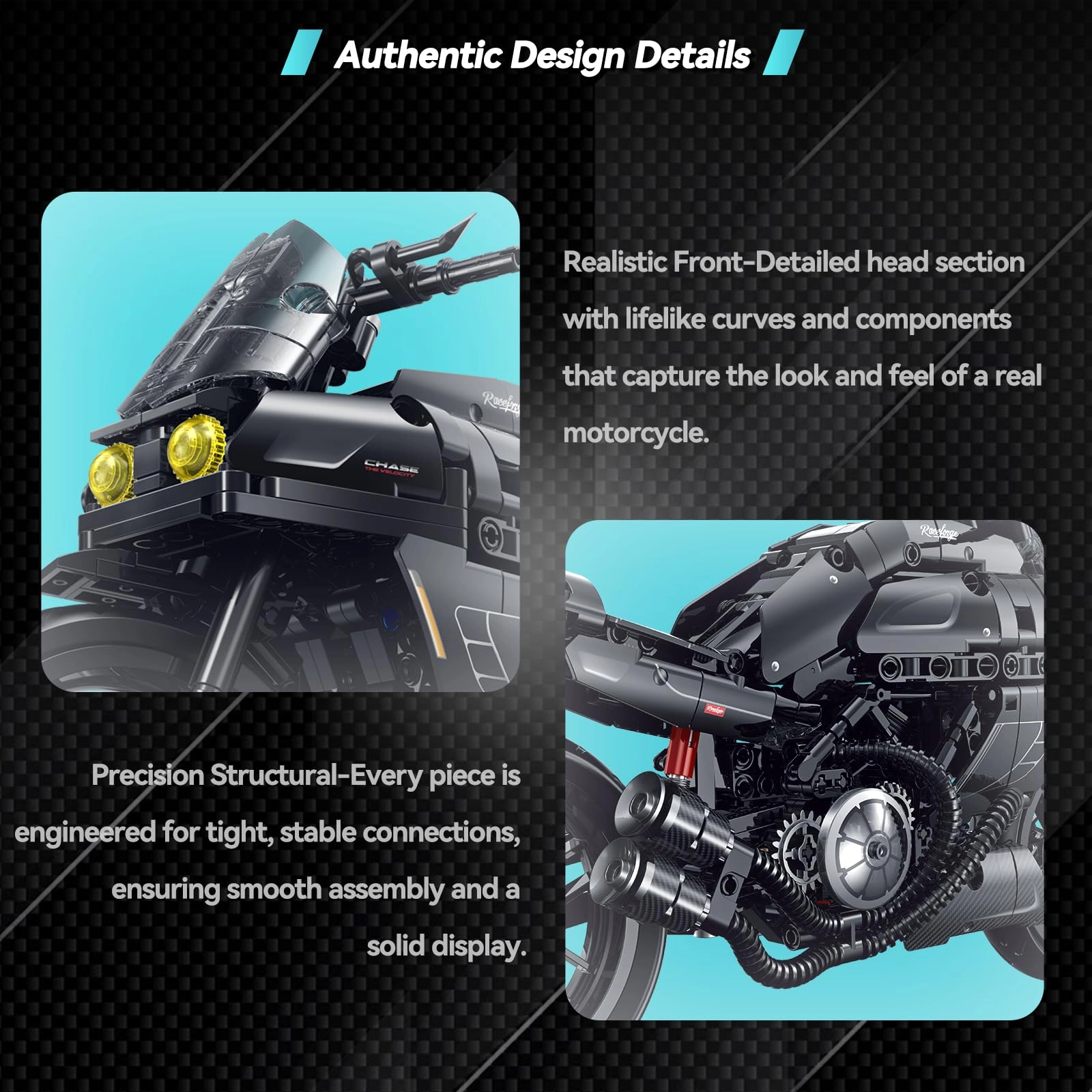 Motorcycle Technic Model Building Set