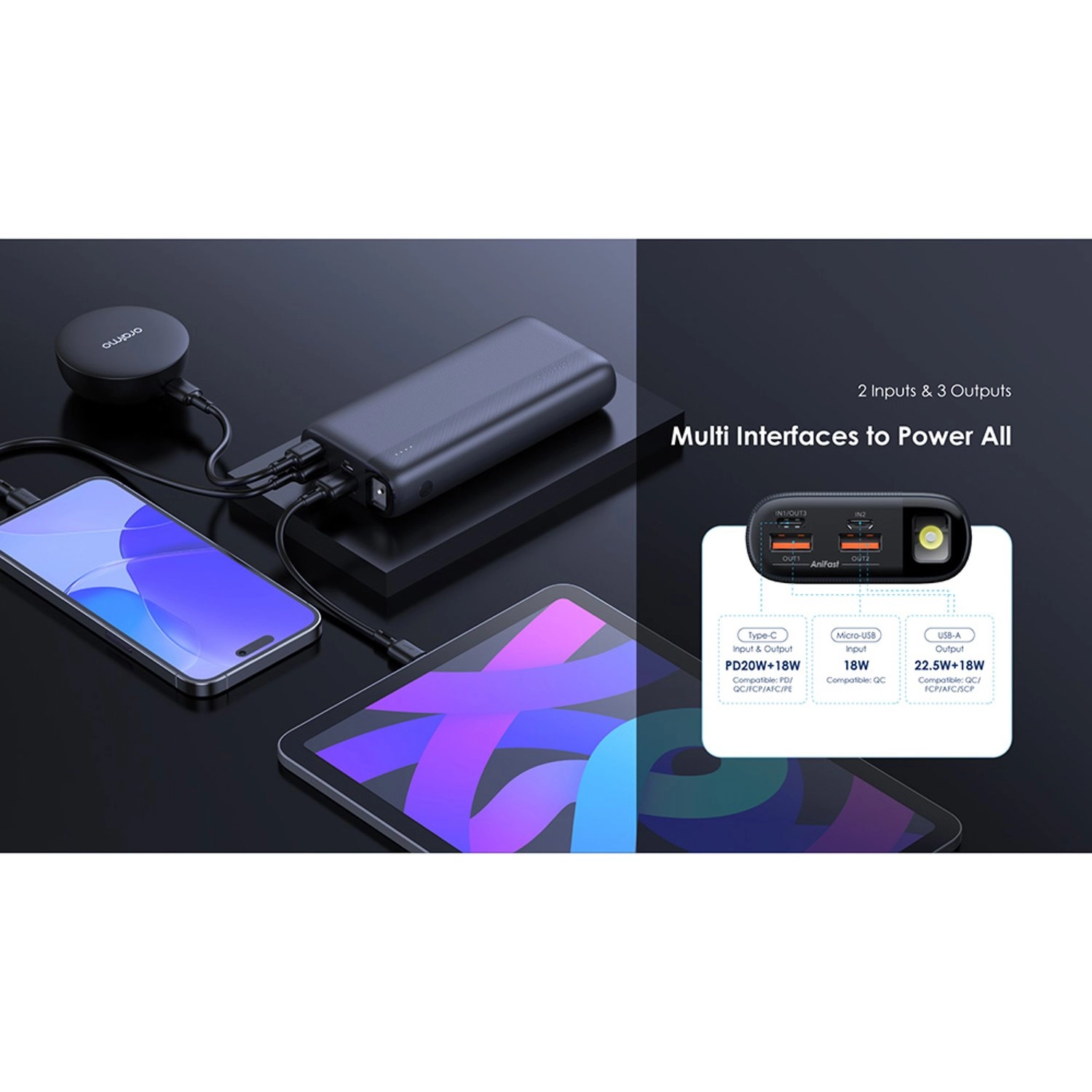 Traveler 22.5 PD - 20000 mAh 22.5W