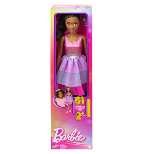Barbie Fashionistas - 71 cm Iridescent Pink Dress Ages 3+