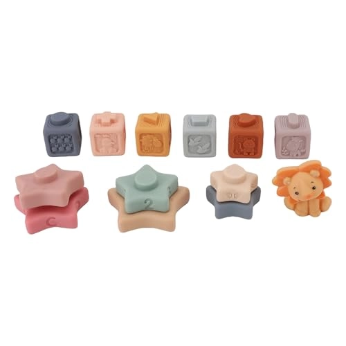 Soft Stacking Lion - 18 months - 3 years 12 pieces