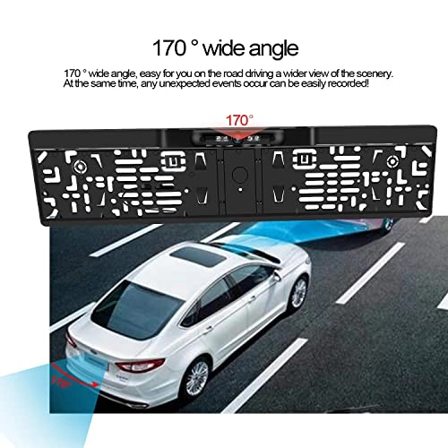 Car Registration Plate Reversing Camera - Night Vision 500 TV lines