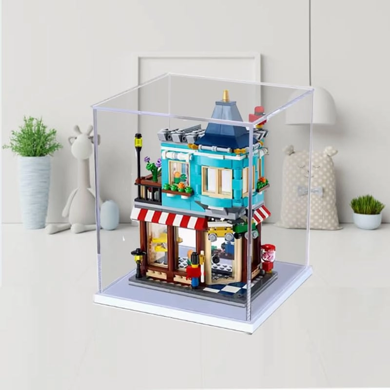 Display Case for 31105 - White Bottom Acrylic