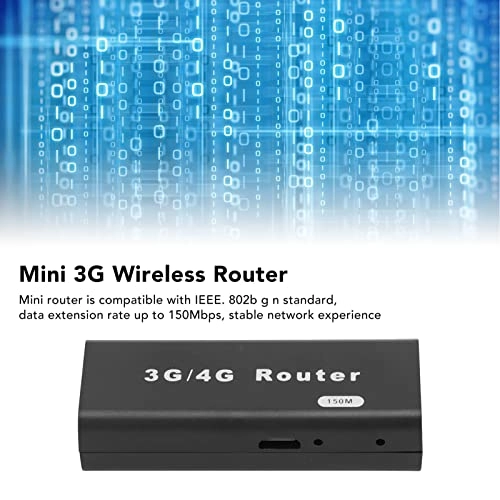 Mini 3G WiFi Router - 150Mbps 802b g n <topwi-fistandard>, <wlandatatransferratemax>