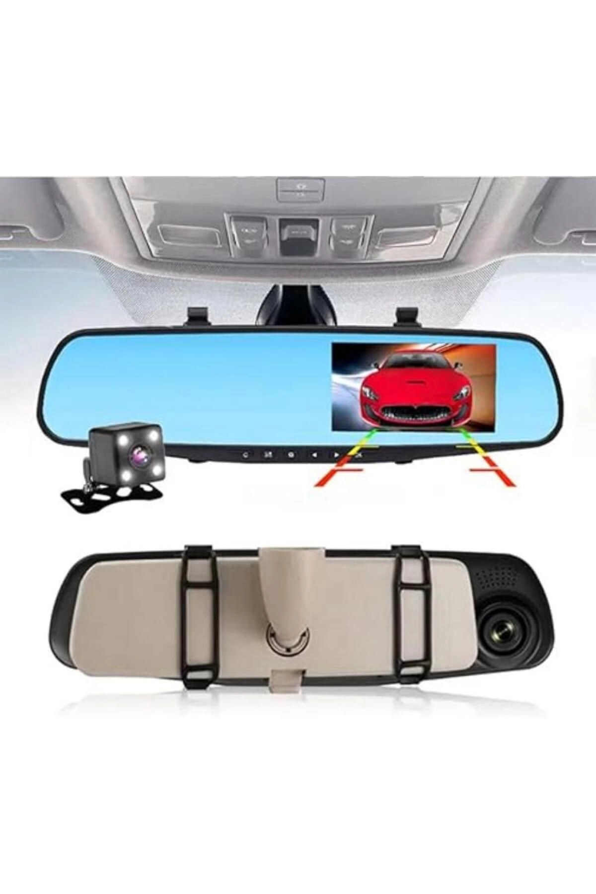 Mirror Dash Cam - 1080P