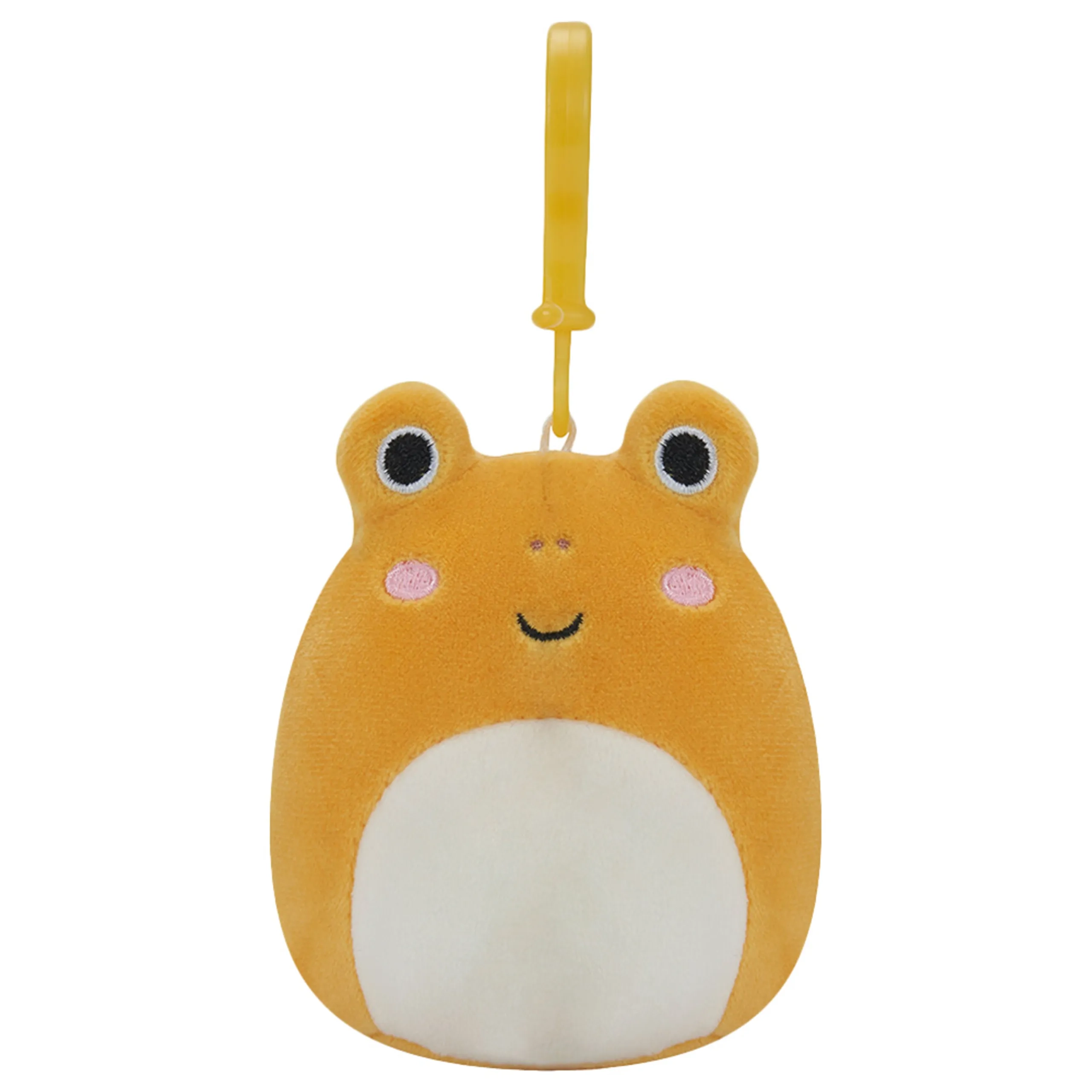 Squishmallows Leigh The Toad - Clip-On 3.5-Inch Orange