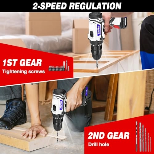 Cordless Drill7 - 1.3E+3 Milliamp Hours