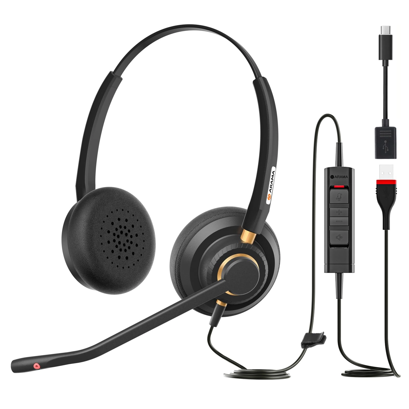 A802USB Wired Headset