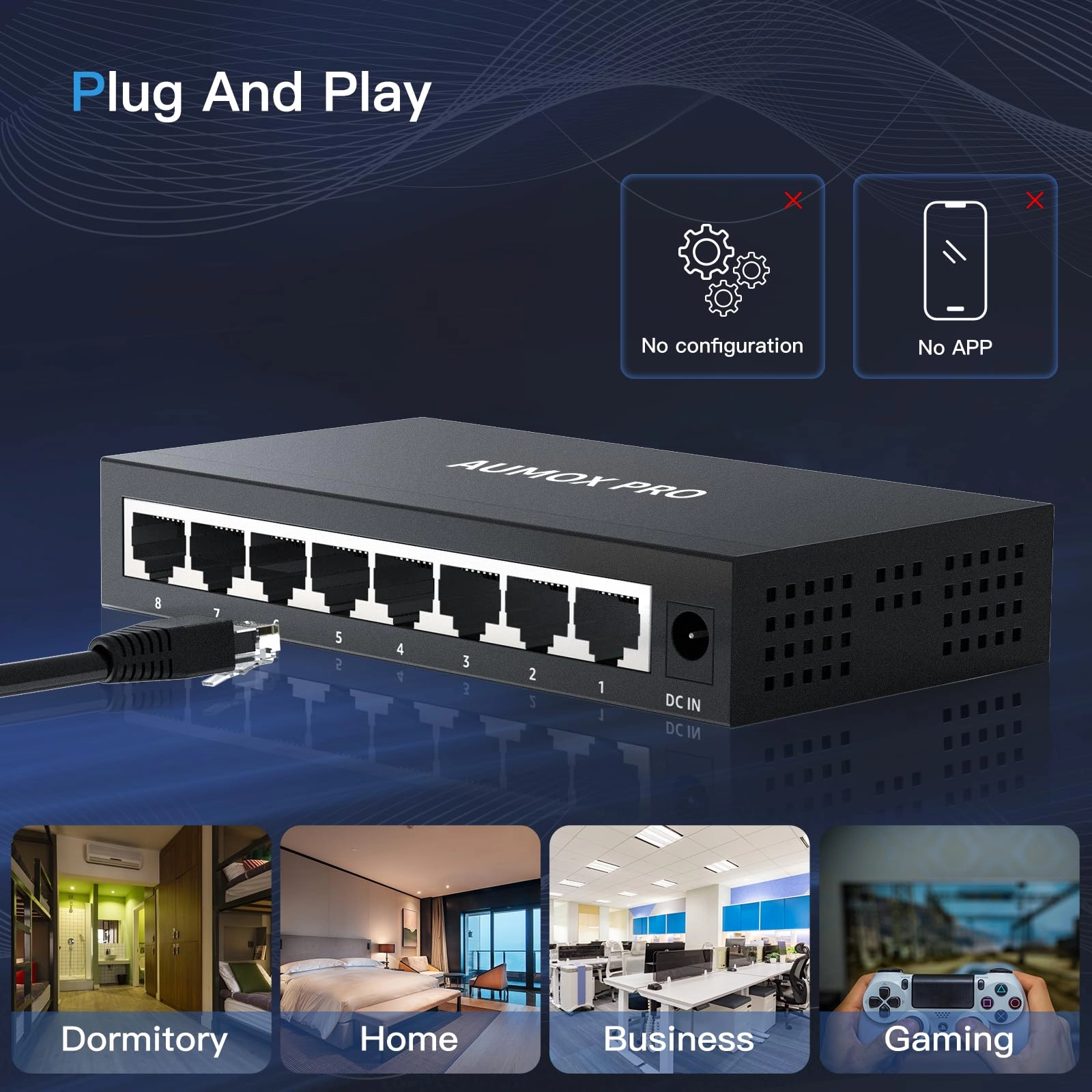 8 Port