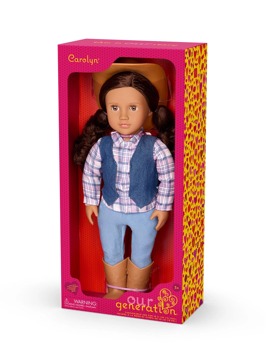 Our Generation Carolyn Doll - 18-inch Western Yellowstone Outfit Ages 3+