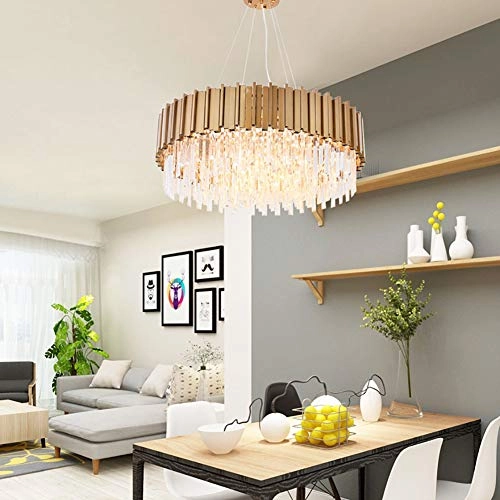 Circular Crystal Chandelier