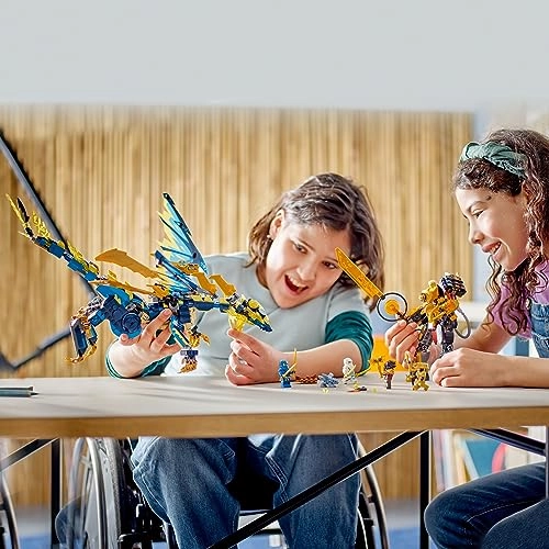 NINJAGO Elemental Dragon vs. The Empress Mech (71796) - Dragons Rising Series