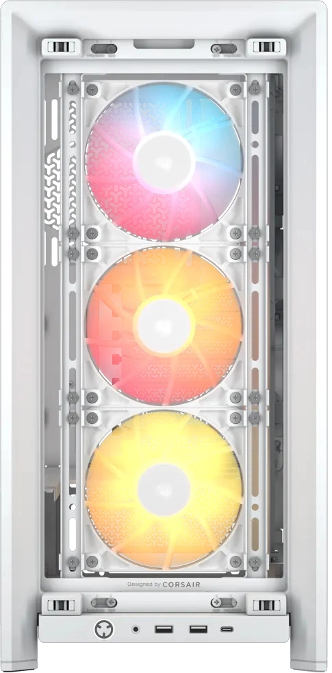 4000D Airflow - Tempered Glass Mid-Tower White