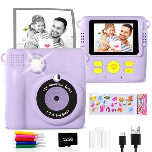 Kids Camera Instant Print