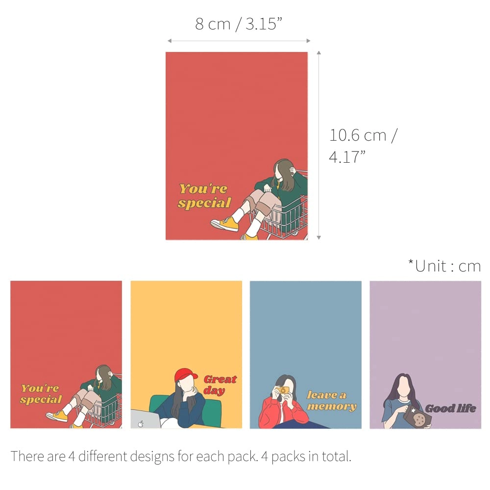 Memopad Softcover - Blank 400 Sheets