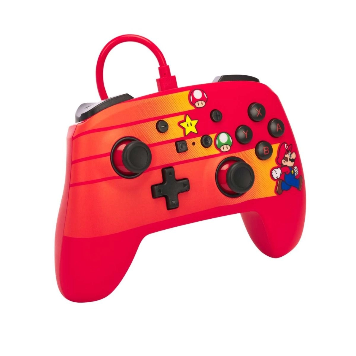 Nintendo Switch Enhanced Speedster Mario Controller Red