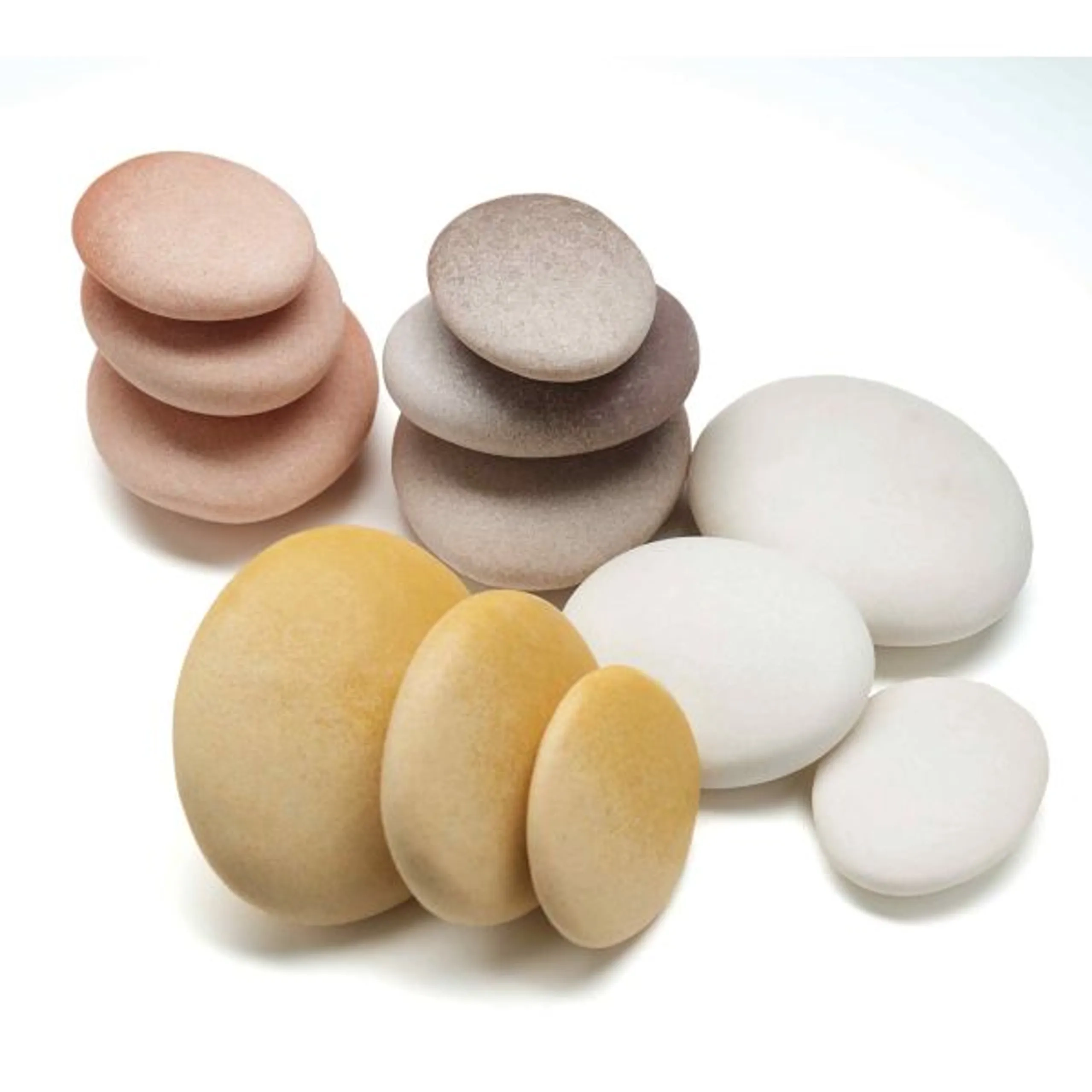 yellow door Natural Sorting Stones - Suitable for 2 years & above 12 pieces