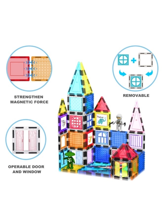 Magnetic Tiles - 3+ Years 100-Pieces