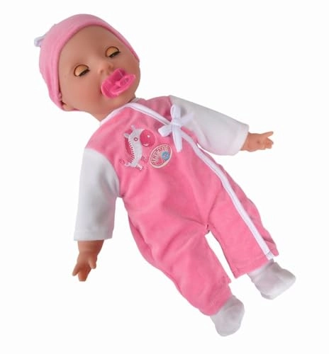 Laura Soft-Bodied Doll - 38 cm Closing Eyes Ages 3+