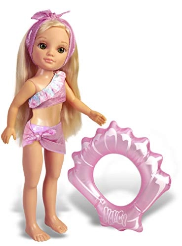 Fashion Doll - Long Hair Metallic Pink Hair Ages 3+