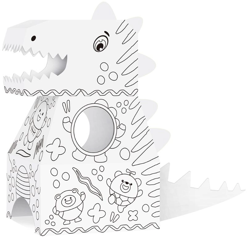 DIY Doodle Coloring Wearable Dinosaur - 3+ years