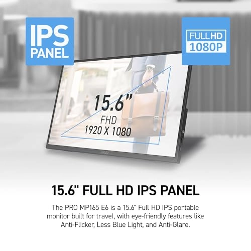 PRO MP165 E6 - 15.6 inch 1920x1080 pixels
