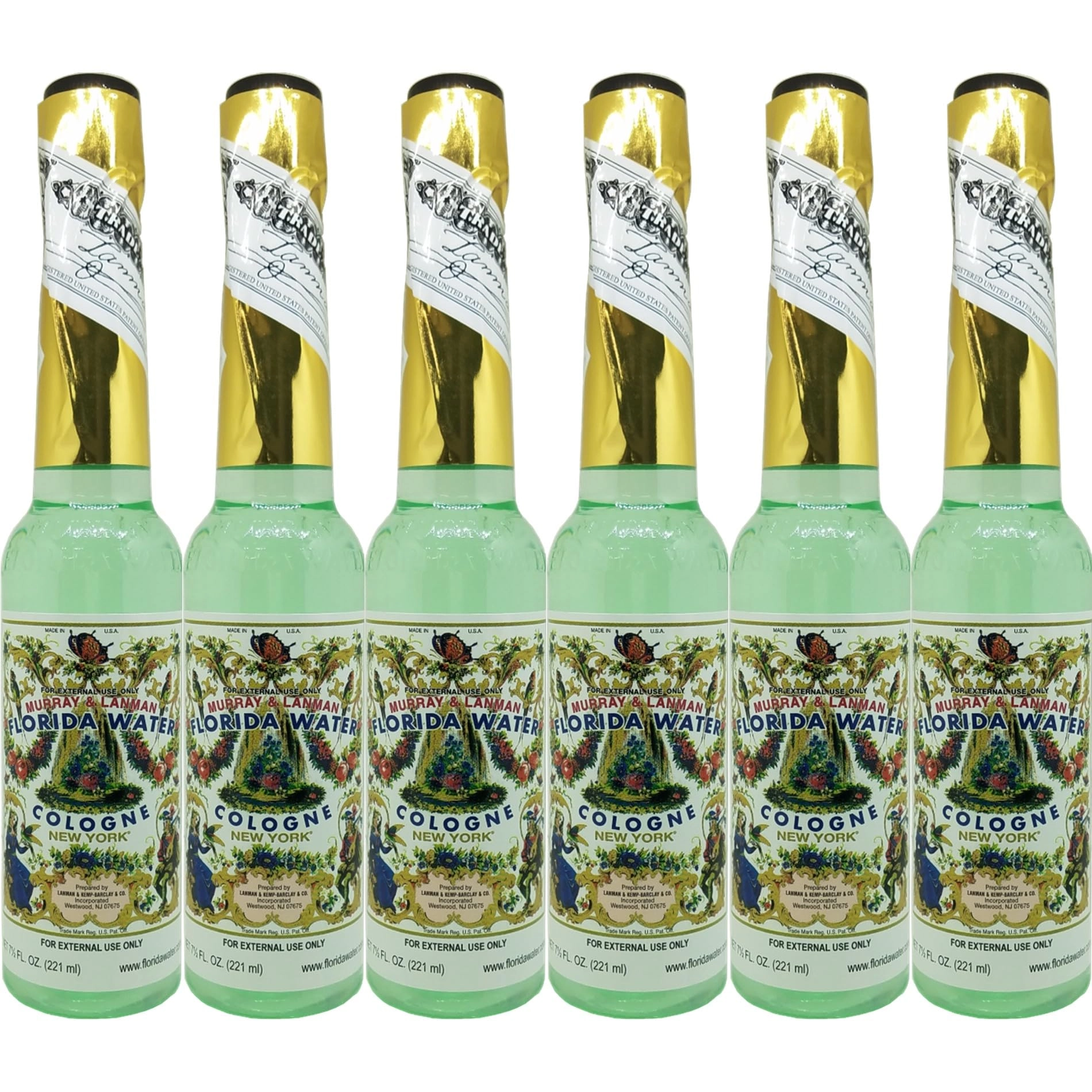 Lanman & Kemp Authentic Real Florida Water Cologne Authentic Real Cologne - 221.8 Milliliters