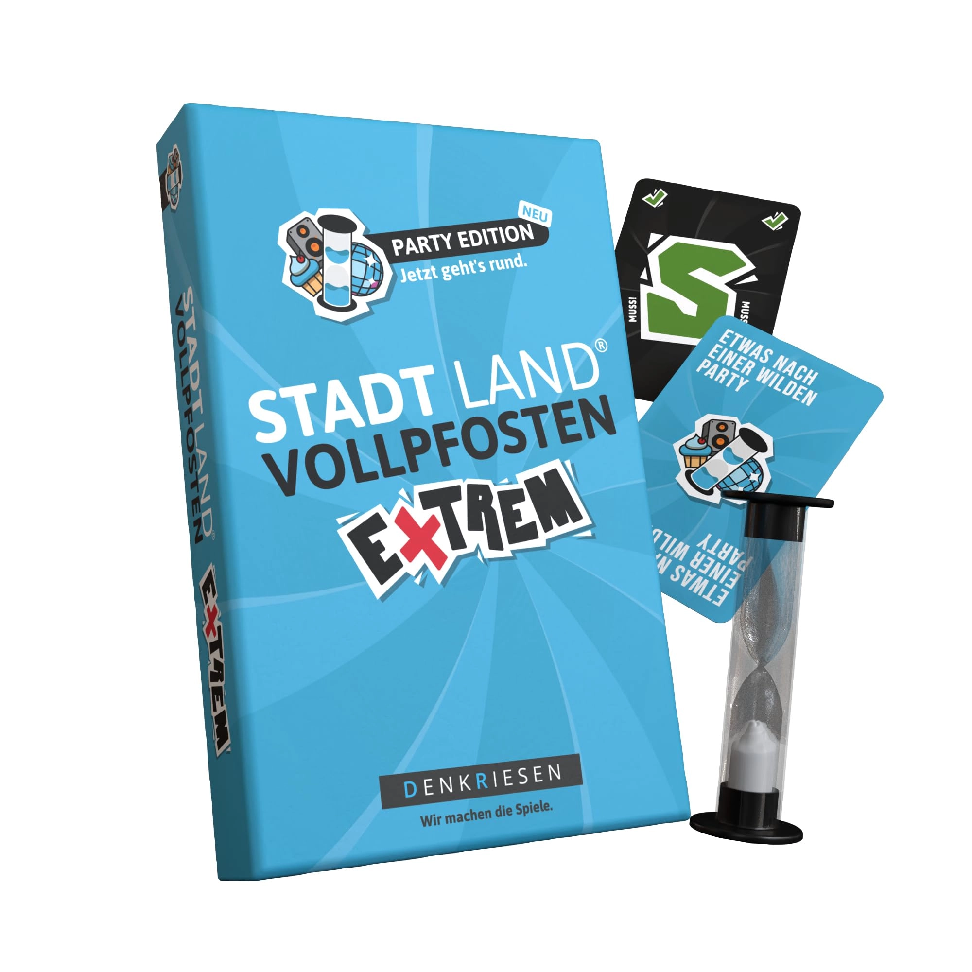 Stadt Land Vollpfosten - German 12 years and up