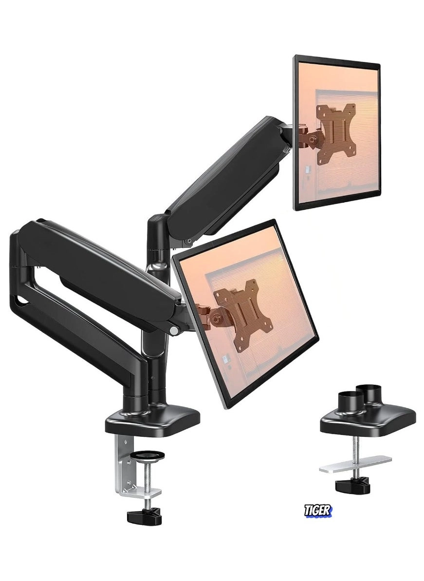 Dual Monitor Wall Mount - two 17''-32'' 75x75mm 100x100mm