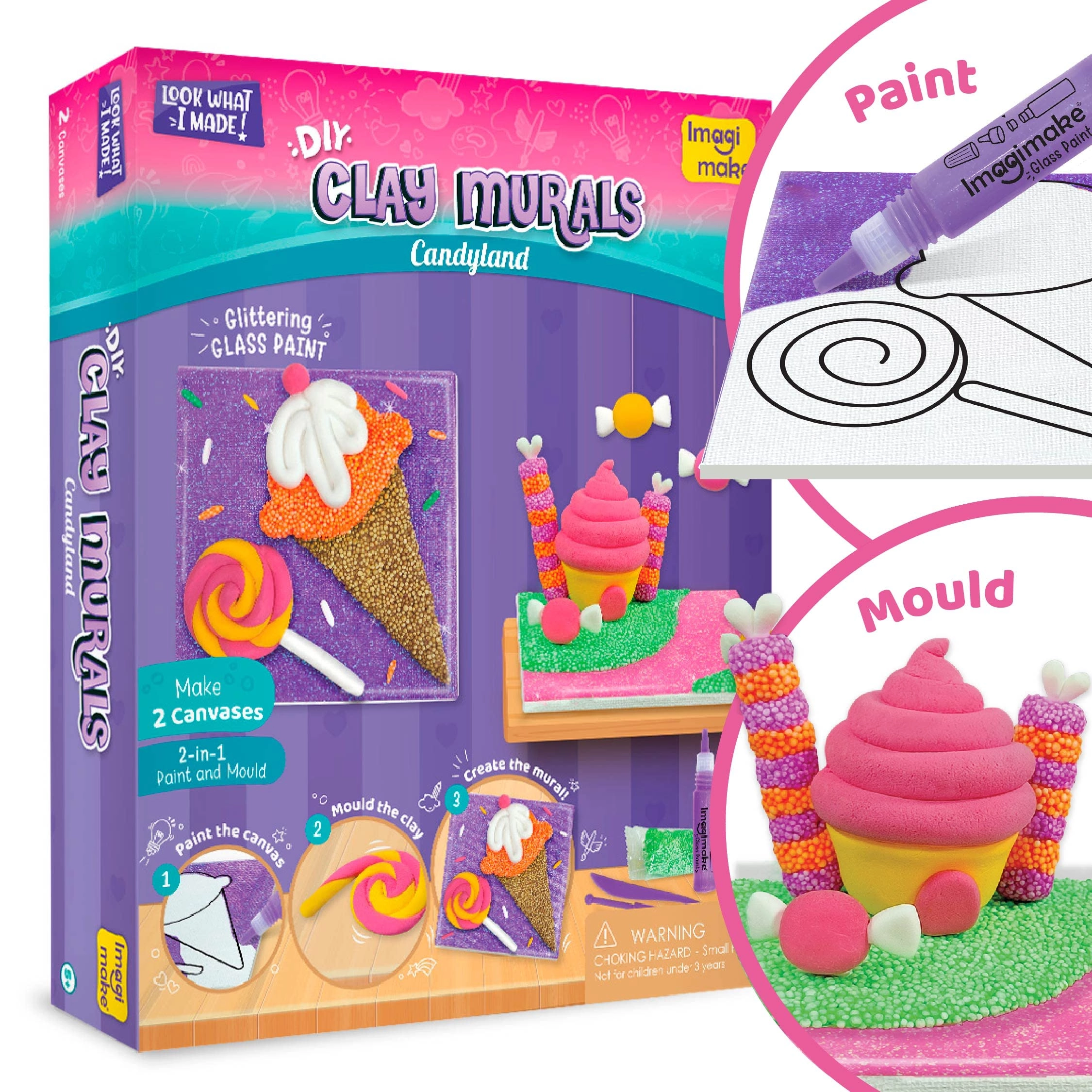Imagimake Clay Murals - 5 piece(s)