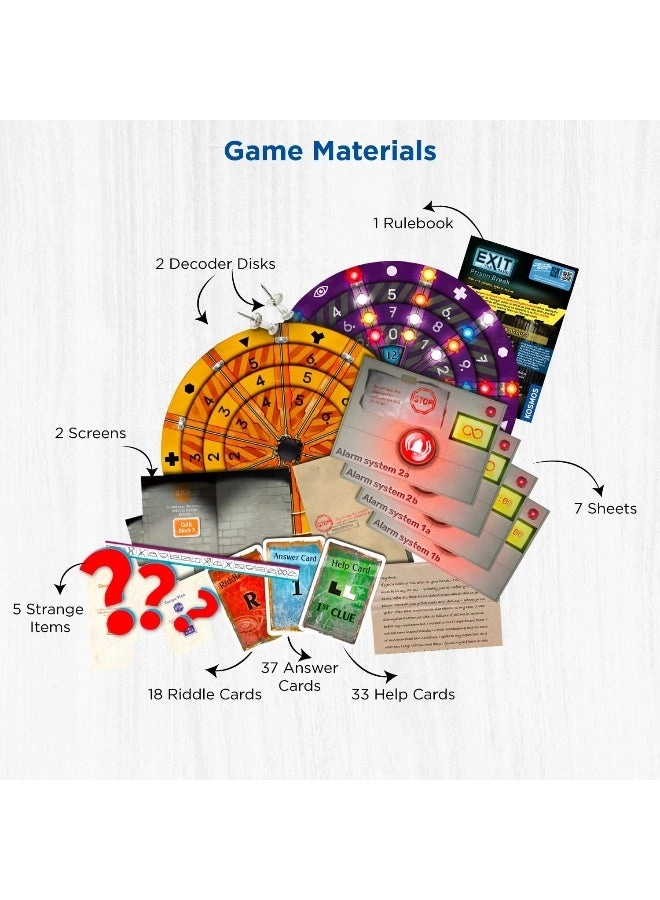 EXIT: The Game - Prison Break - 2-4 Players Ages 12+