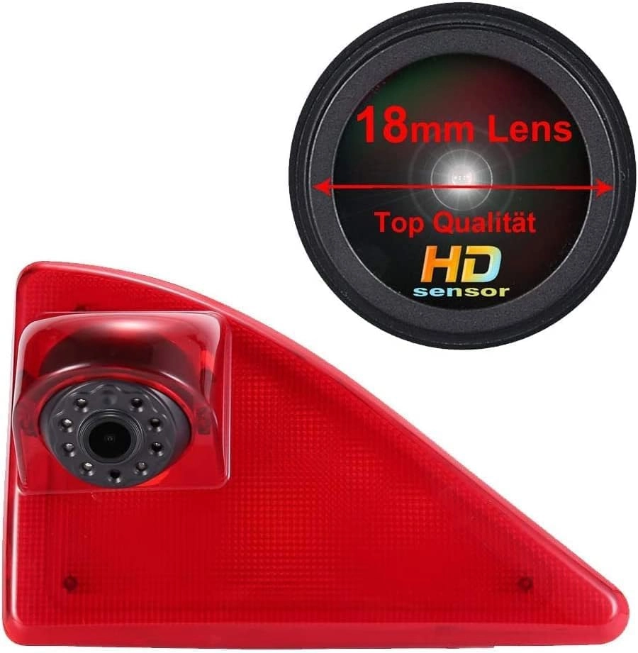 720P Brake Light Reversing Camera - Night vision 1280 x 720 pixels