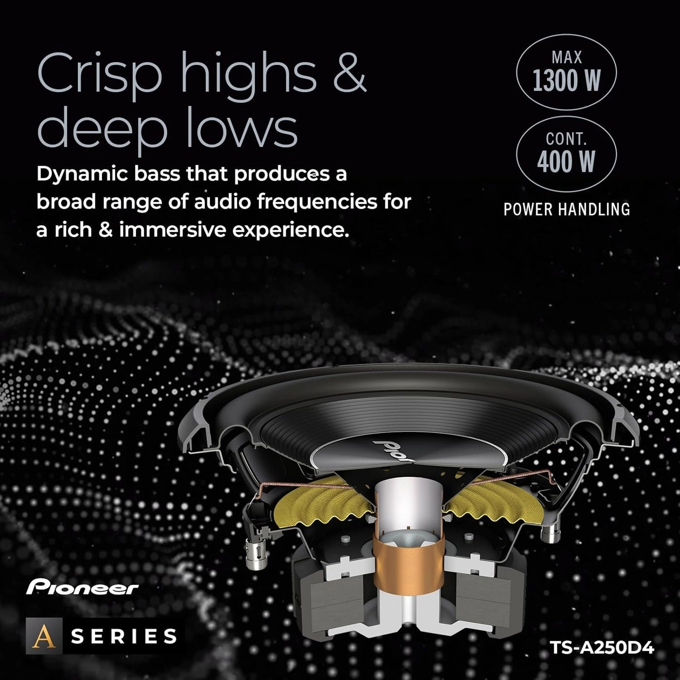 TS-A250D4 - 400W 10"