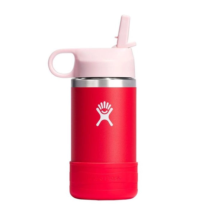 Hydro Flask Kids Water Bottle - Flip and Sip Straw Cap - 355 ml