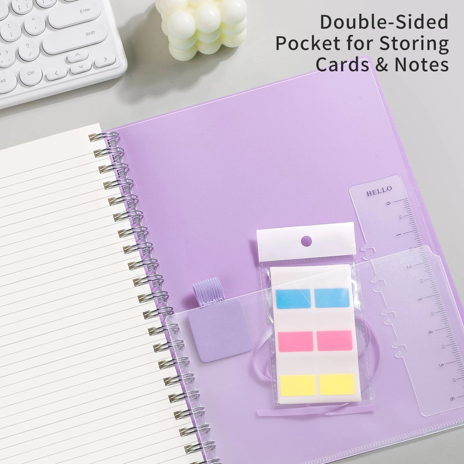 Notebook A5 Spiral - Lined 150 Sheets