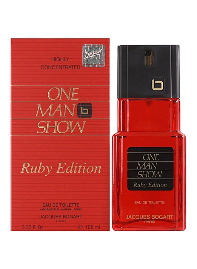 One Man Show Ruby Edition Eau de Toilette 100ml
