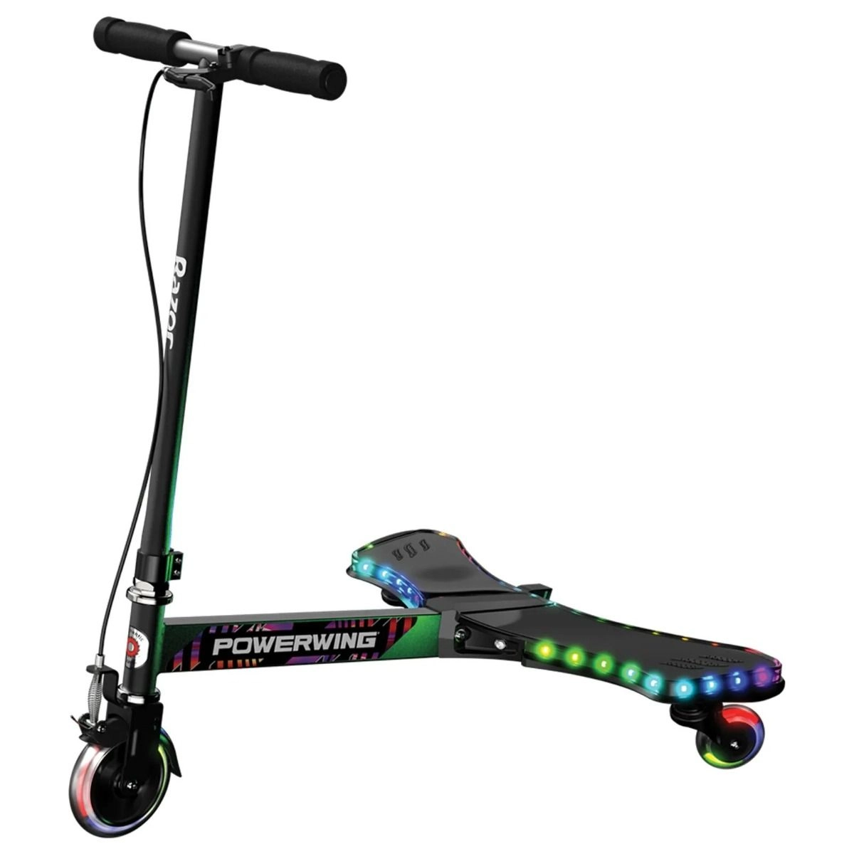 Razor PowerWing Lightshow - three-wheel 125mm front wheel