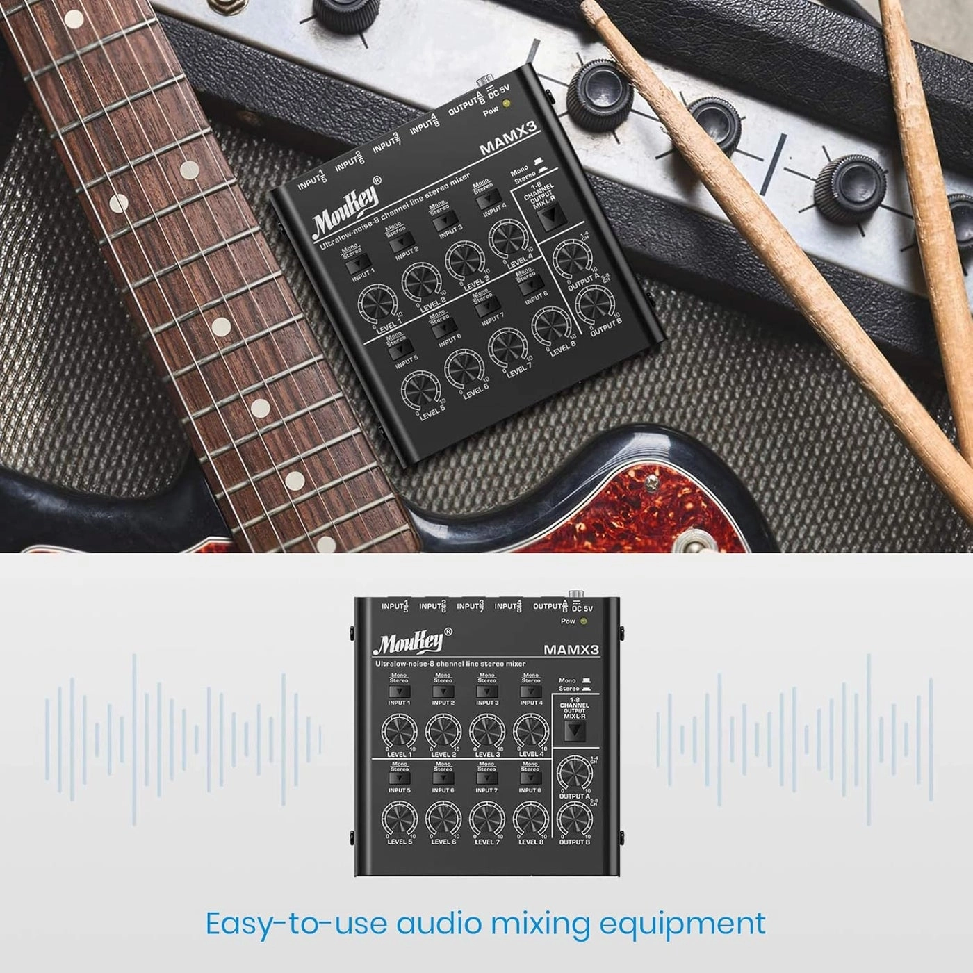 (Renewed) MAMX3 - 8-channel