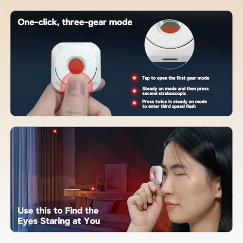 Hidden Camera Detector - 720H battery White