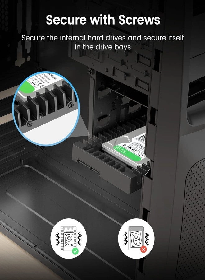 2.5 to 3.5 Drive Adapter - SATA III 2.5 inch Pack