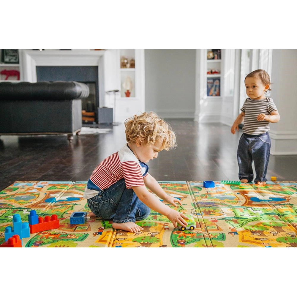 Everywhere Playmat - City & Zoo Suitable for 3 years and above