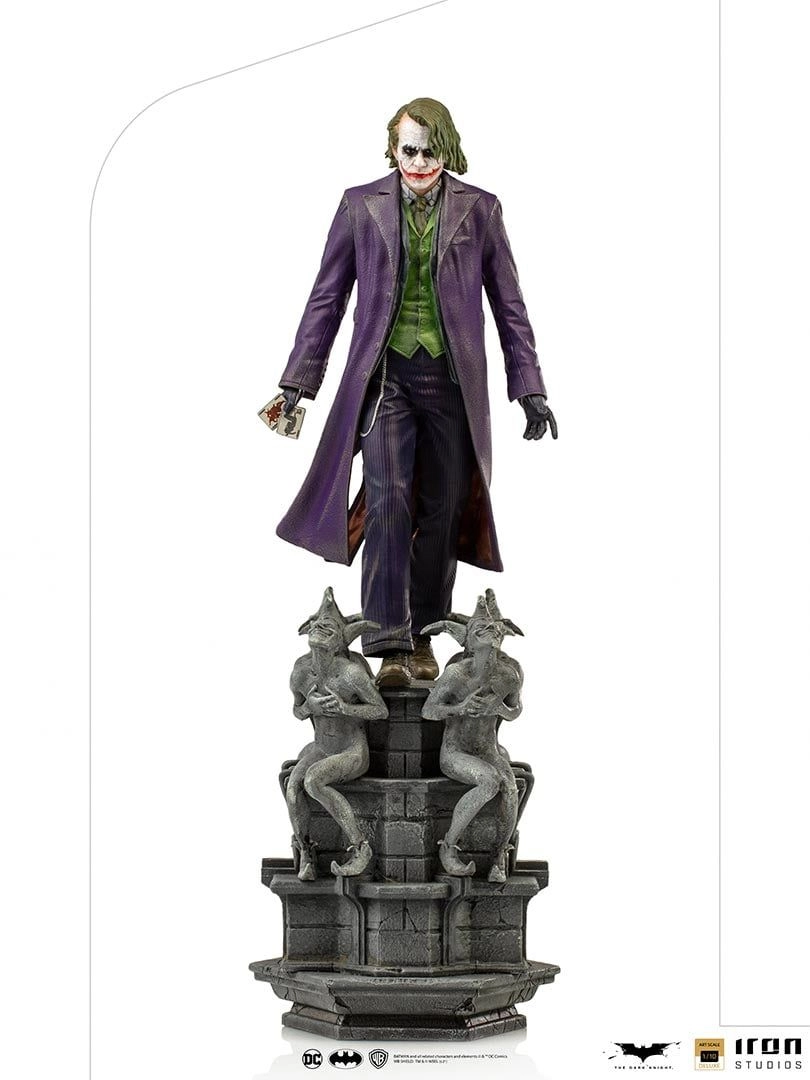 The Joker - The Dark Knight - Deluxe Art Scale 1:10 Hand Painted