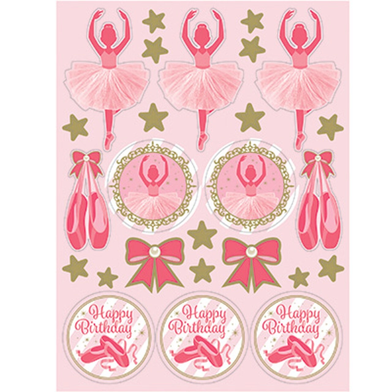 CREATIVE CONVERTING Twinkle Toes Sticker Book 4 pcs