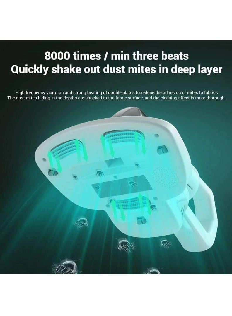 Handheld Deep Mattress Vacuum Cleaner - 10Kpa Low Noise Cordless