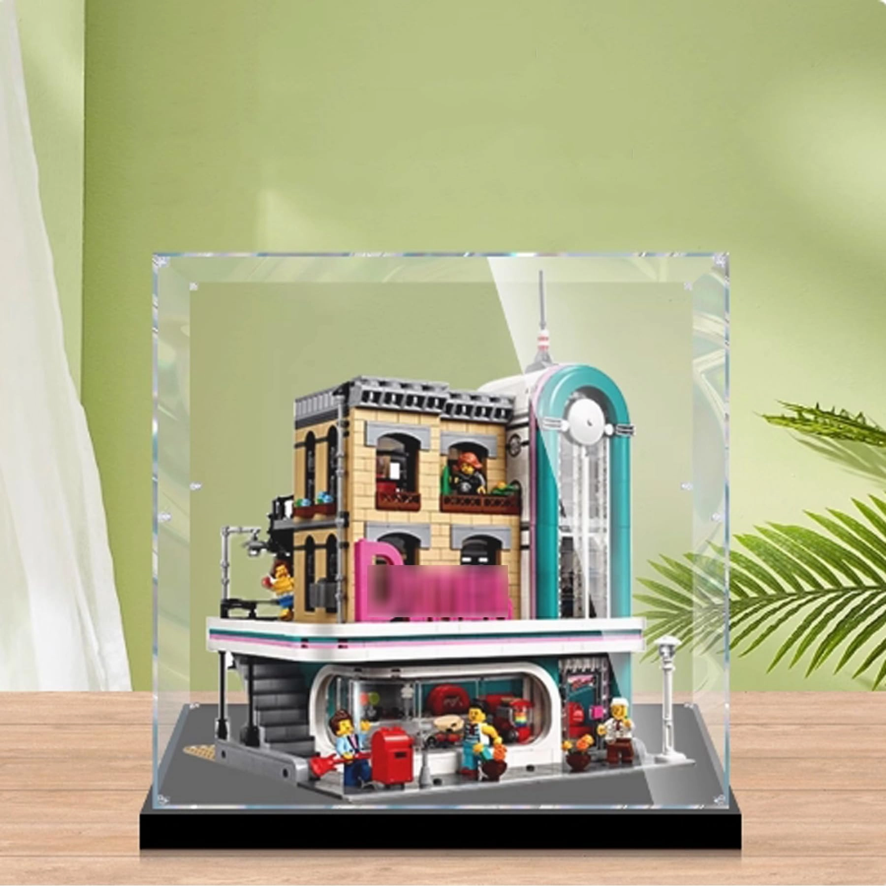 FEIRUBO Acrylic Display Box - Compatible with Lego 10260