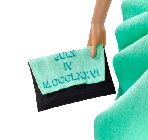 Barbie Dolls of the World Landmark Collection - Statue of Liberty Pink Label Ages 6+