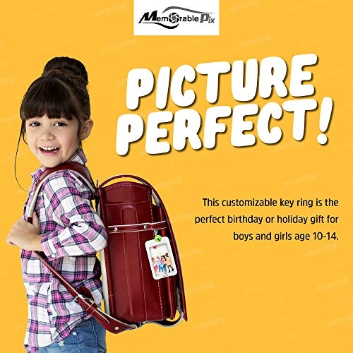 Mini Film Key Chain - 3" x 5" Changeable