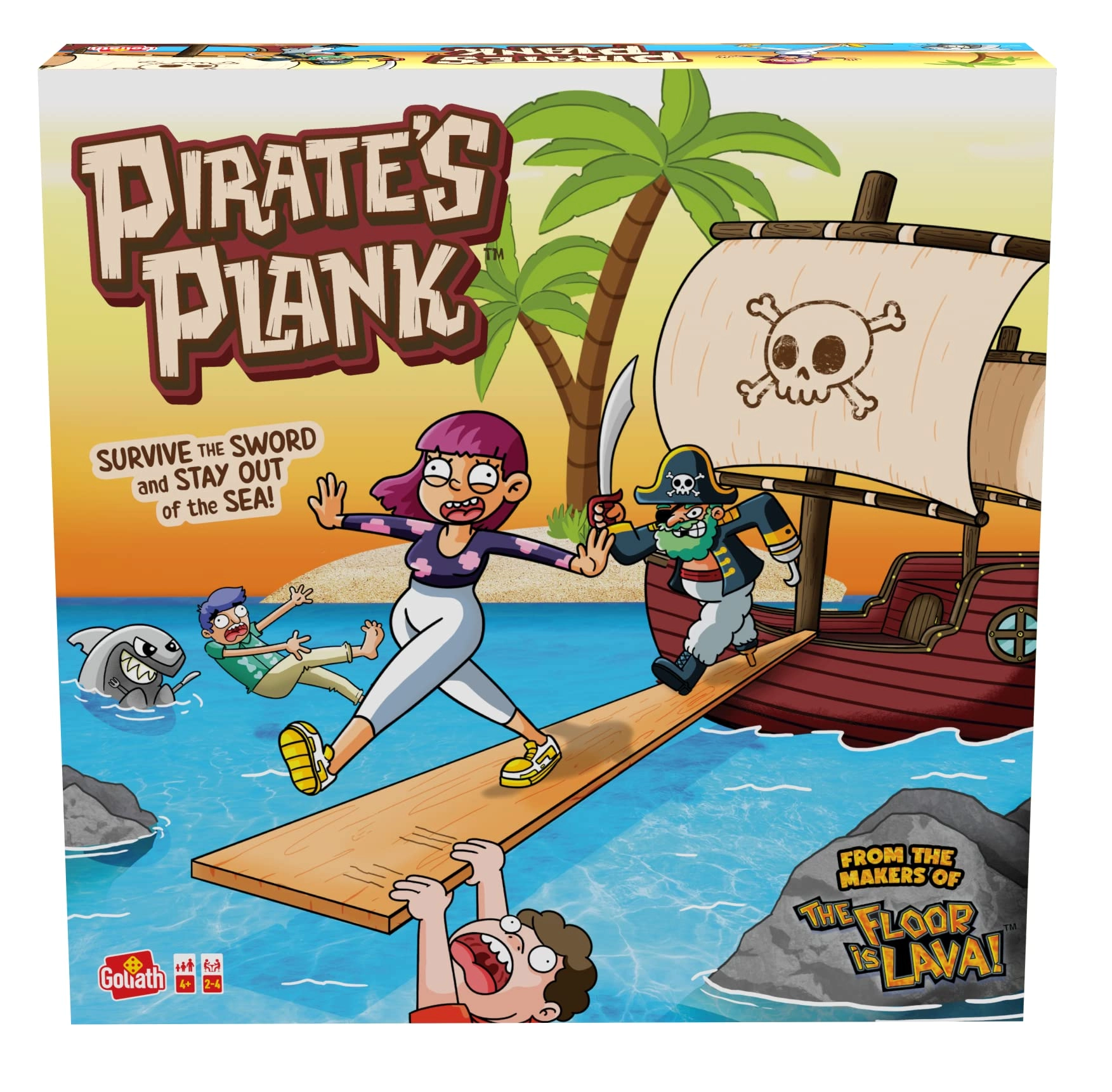 Goliath Pirate's Plank - Ages 4 and up