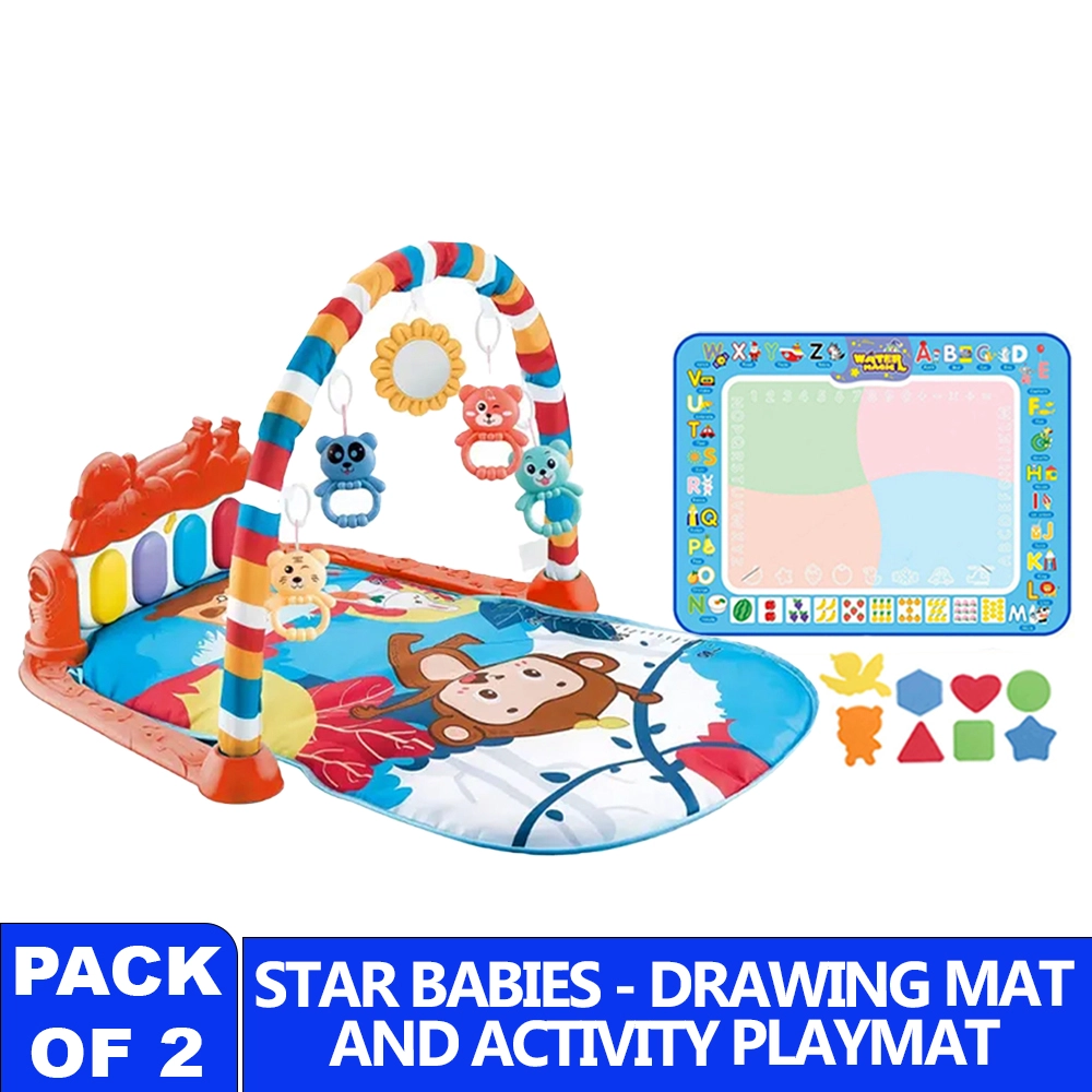 Baby Drawing Mat - Suitable for 6 months & above + Playing Mat